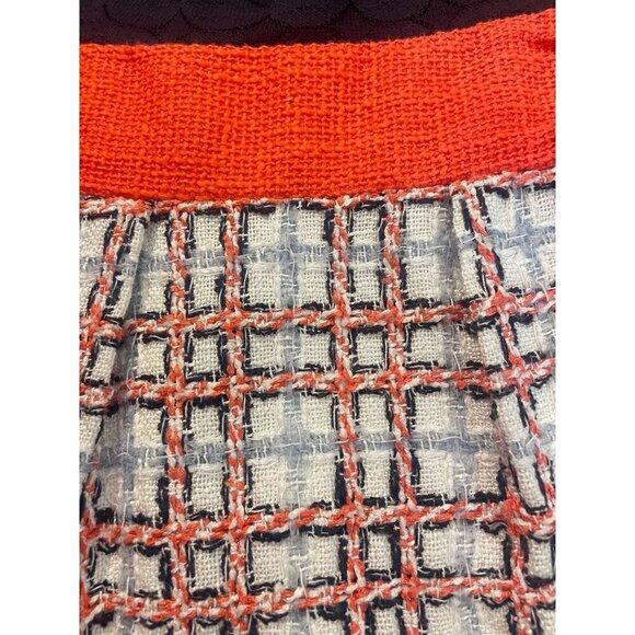 Milly Of New York Dress Navy Lace Top & Tweed Business Dress size 2 - Picture 6 of 6